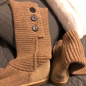 UGG sweater boots