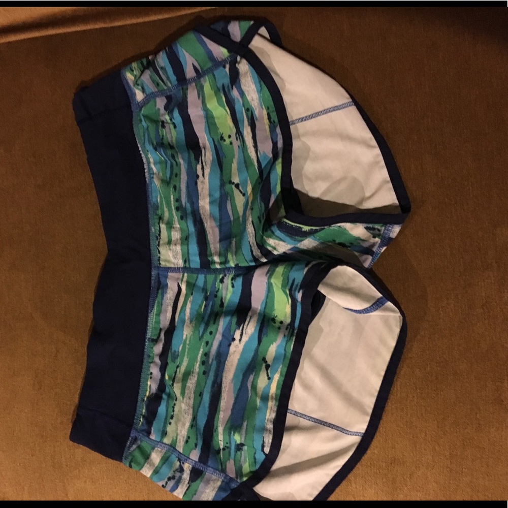 Lululemon speed shorts