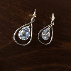 Silpada Crystal Drop Earrings