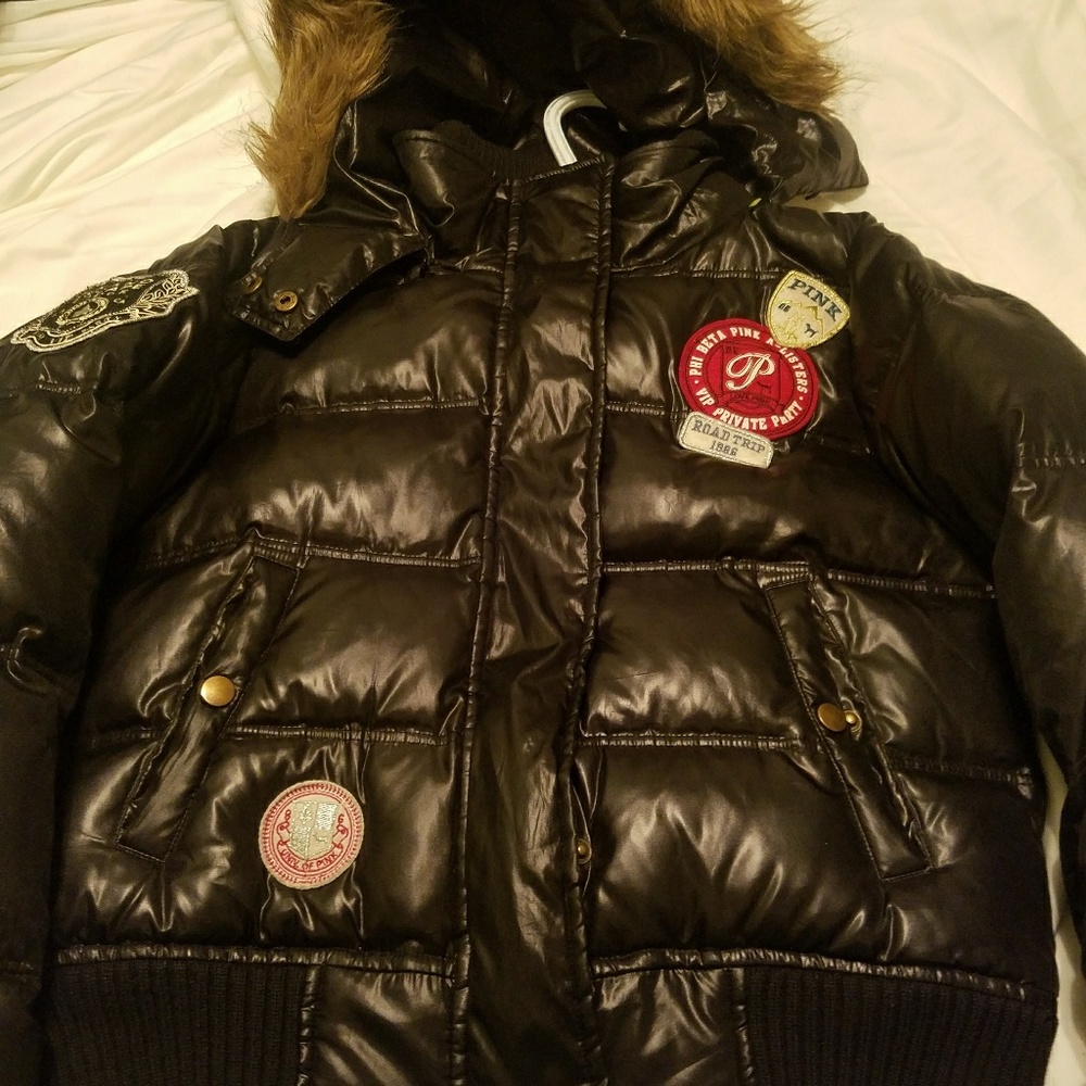 Victoria's Secret PINK bomber jacket *rare*