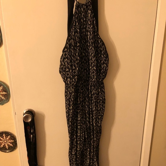 Dark navy/white jumpsuit - Picture 1 of 3