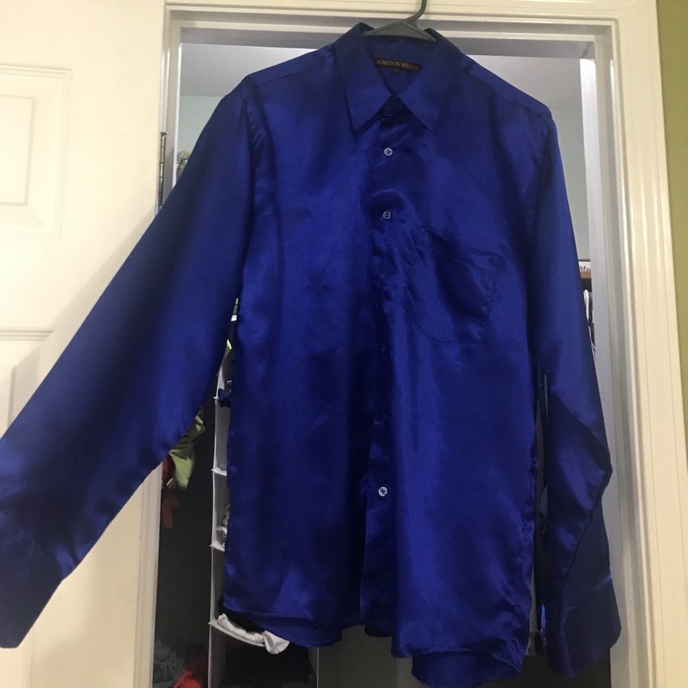 Jameson Meade Blue Dress Shirt
