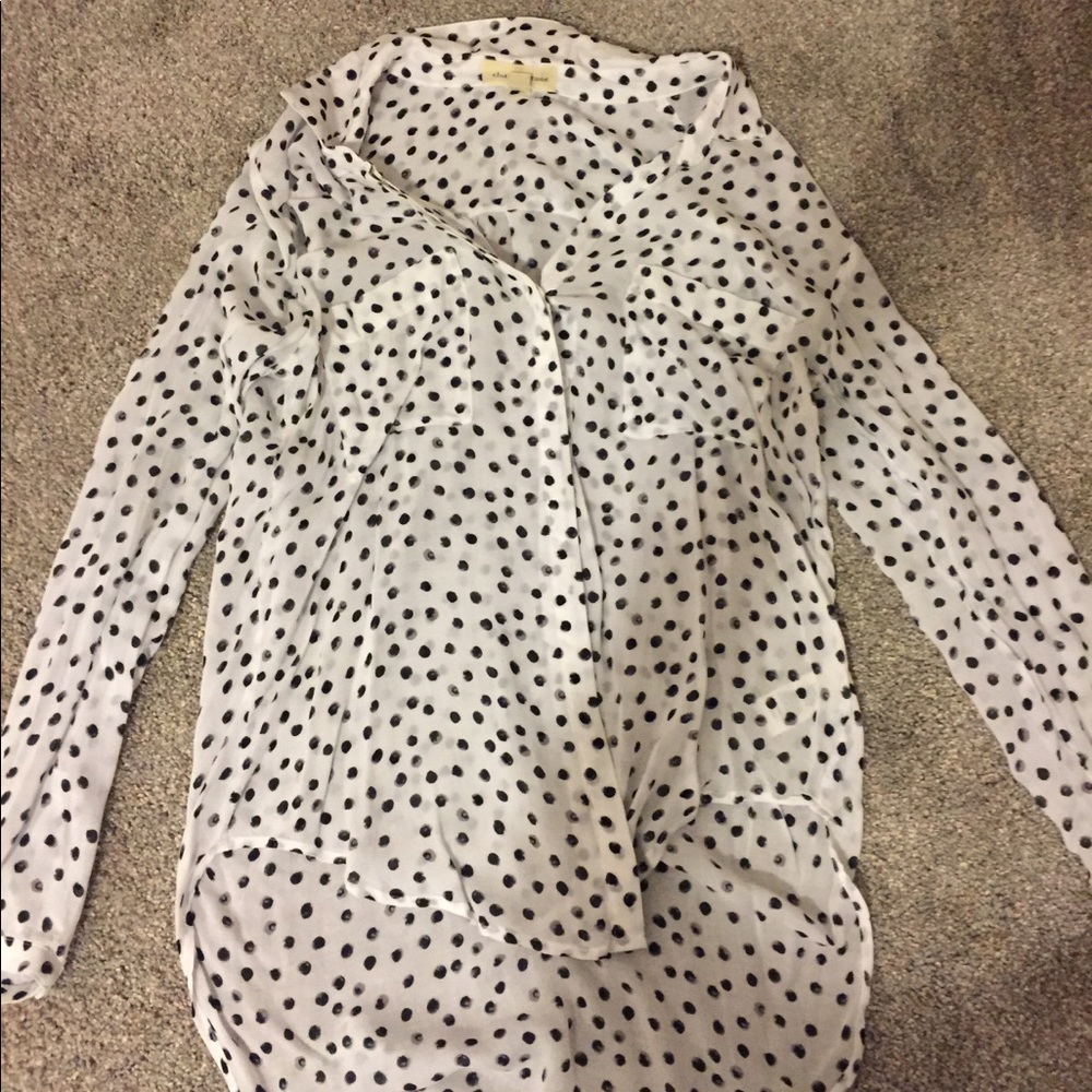 Long-sleeve button down shirt
