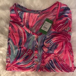 NWT Sorella top in oh my guava print!