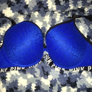 VS PINK LOGO PUSH UP BRA