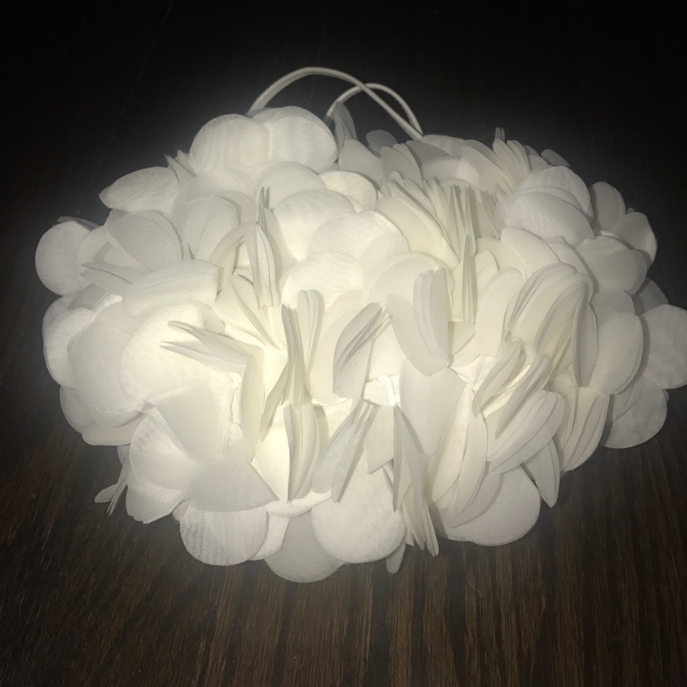 Vintage flower decorative handbag - Picture 3 of 4