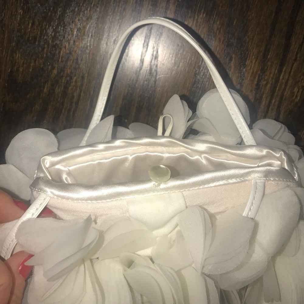 Vintage flower decorative handbag - Picture 4 of 4