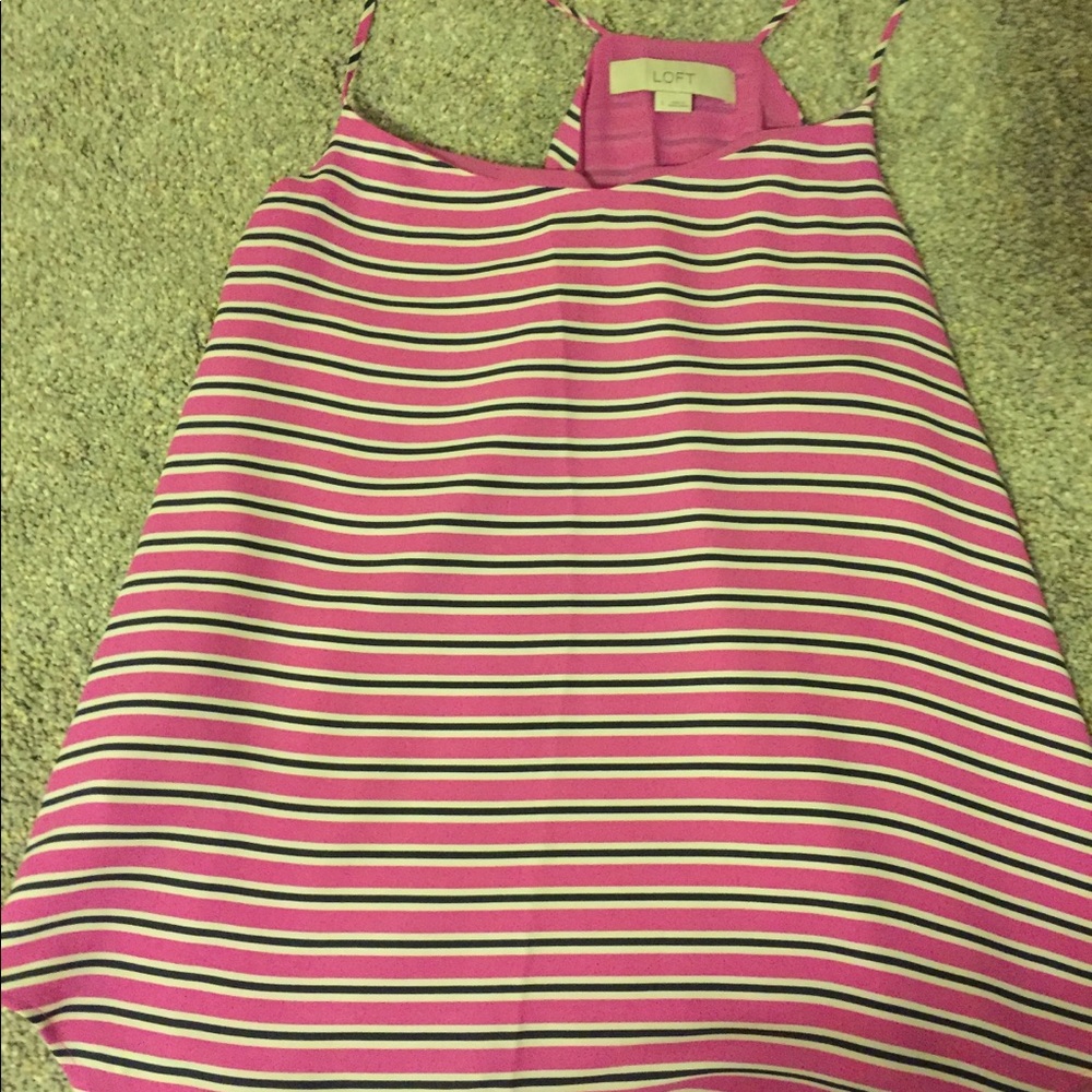 Striped tank top