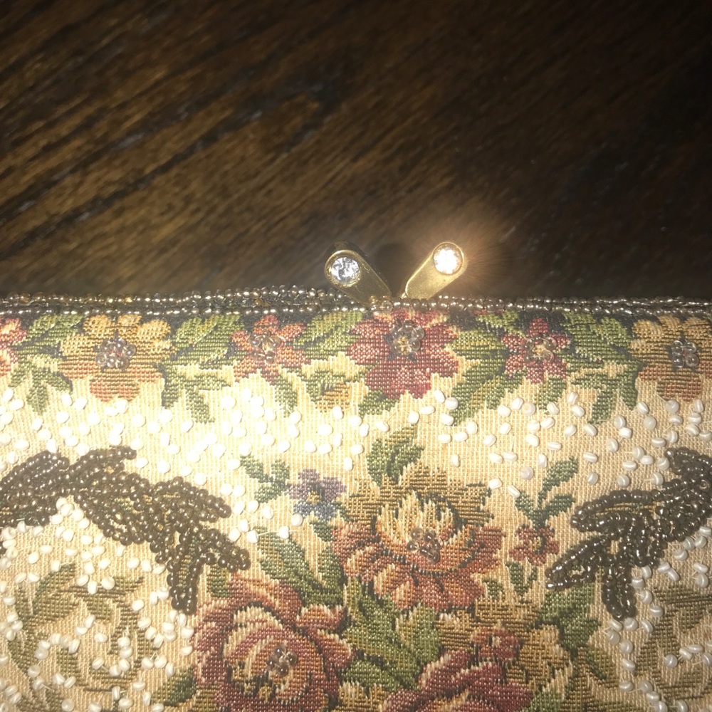 Vintage beaded clutch - Picture 2 of 3