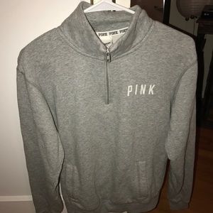 Half zip PINK vs sweater