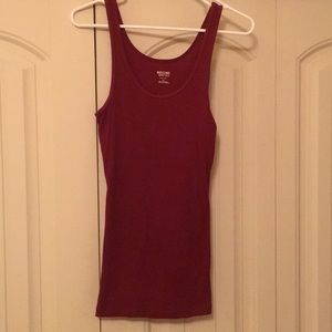 Maroon/Red Tank