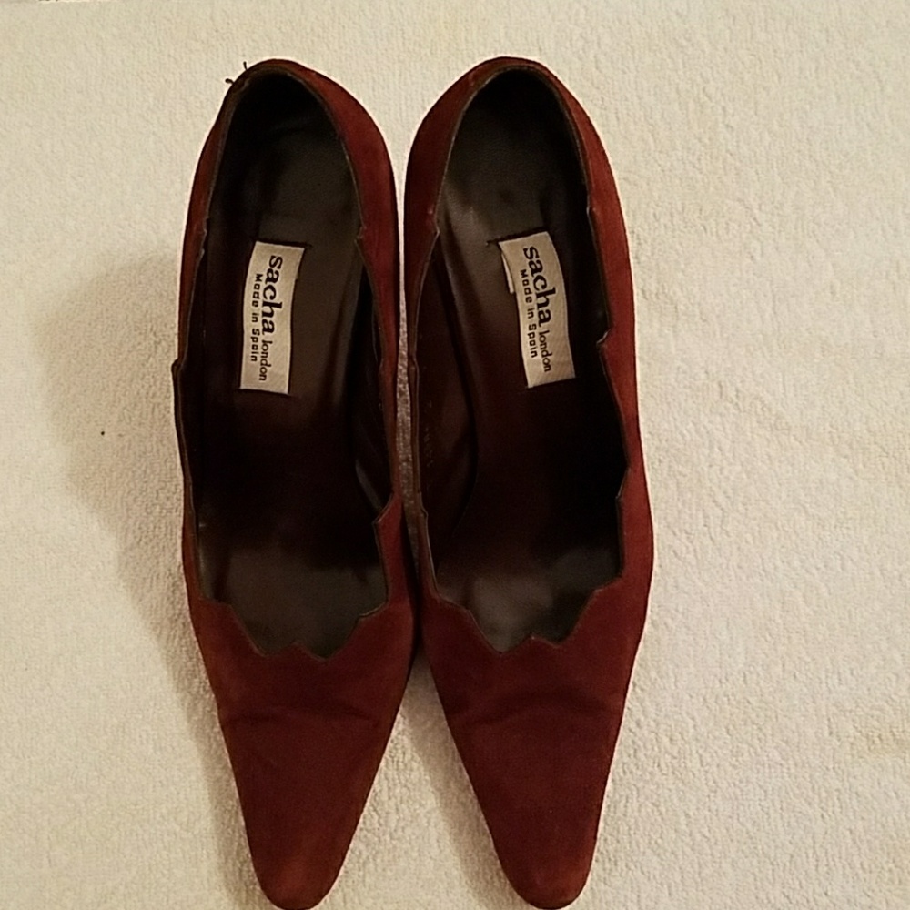 Sacha London Suede  Pumps