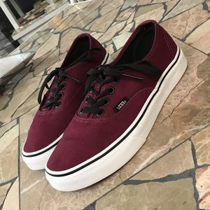 Maroon Vans