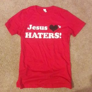 Jesus 🖤's HATERS T-shirt