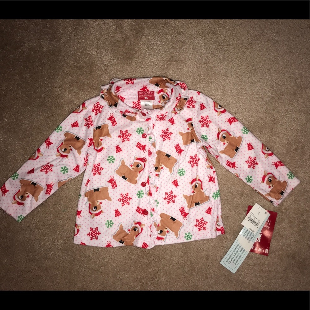 Rudolph Pajama Top