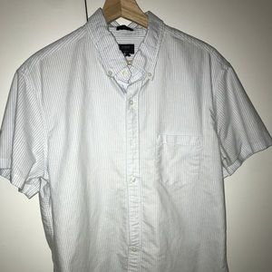J Crew Men's Short Sleeve Oxford
