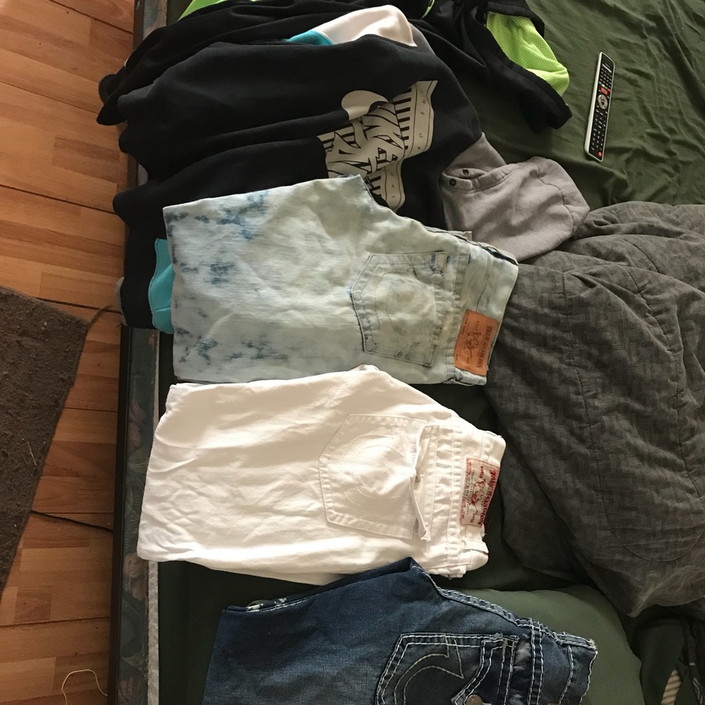 Nike Air Hoodies and True Religion Jeans