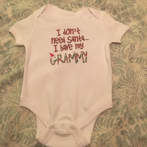 “I Don’t Need Santa” Onesie - Picture 1 of 3