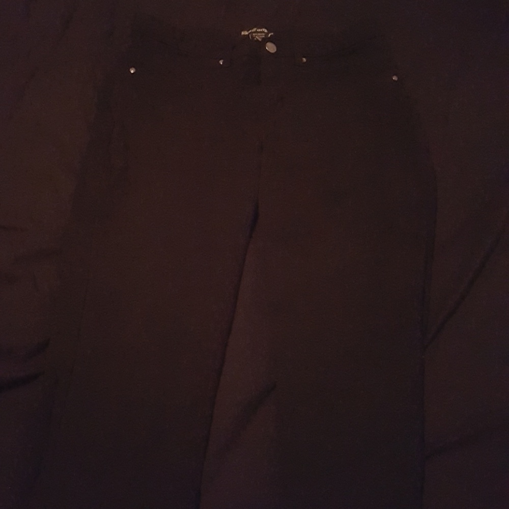 Black skiny dress pants