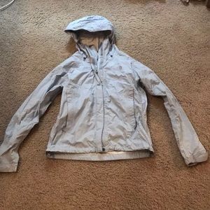North Face full zip hooded windbreaker