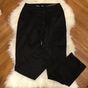 Philippe Adec Paris Black Satin Pants