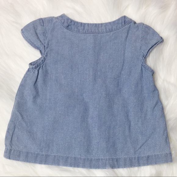 Carter’s Chambray Buttoned Shirt 9m - Picture 2 of 3