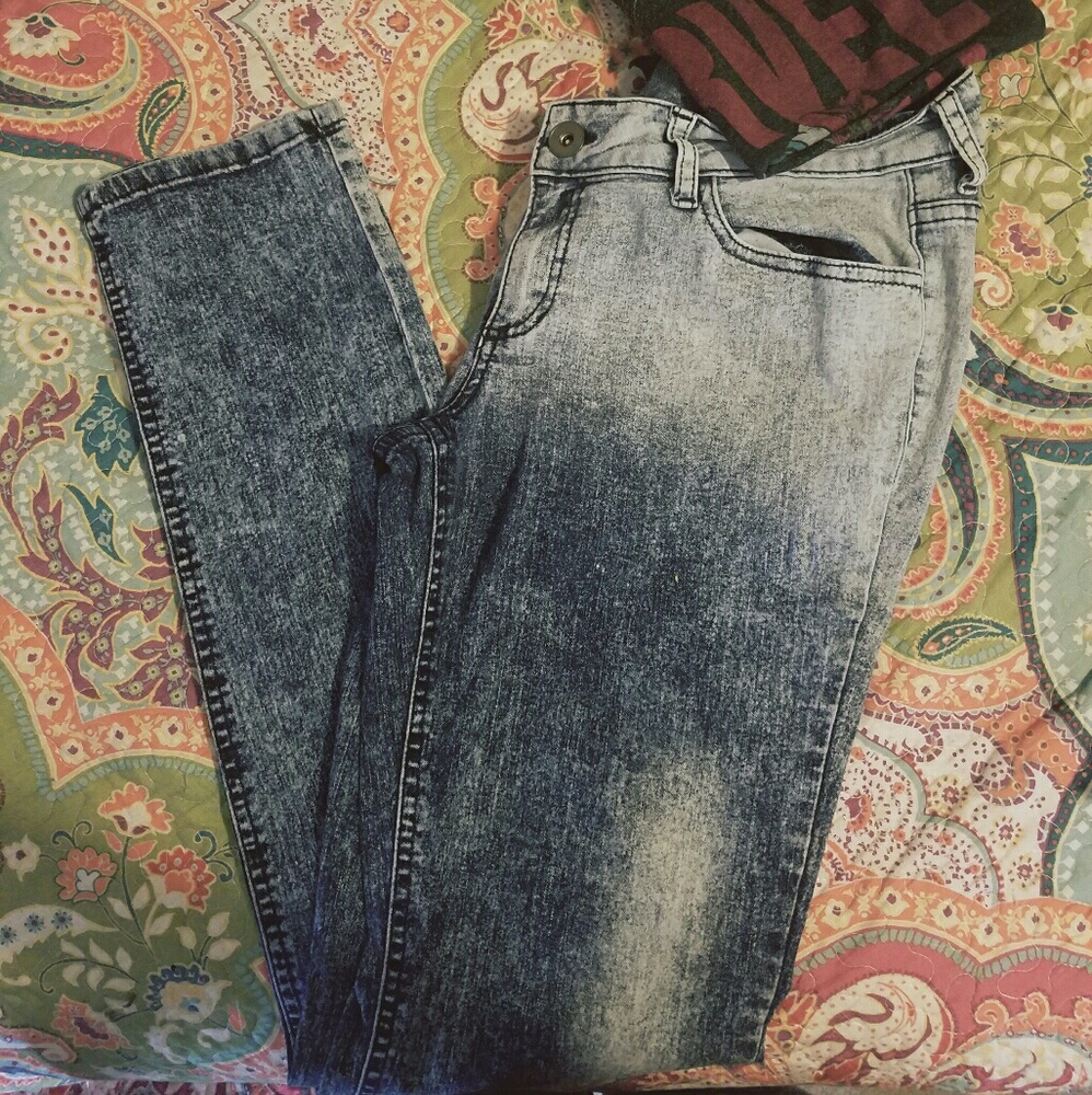 Acid Wash Pants