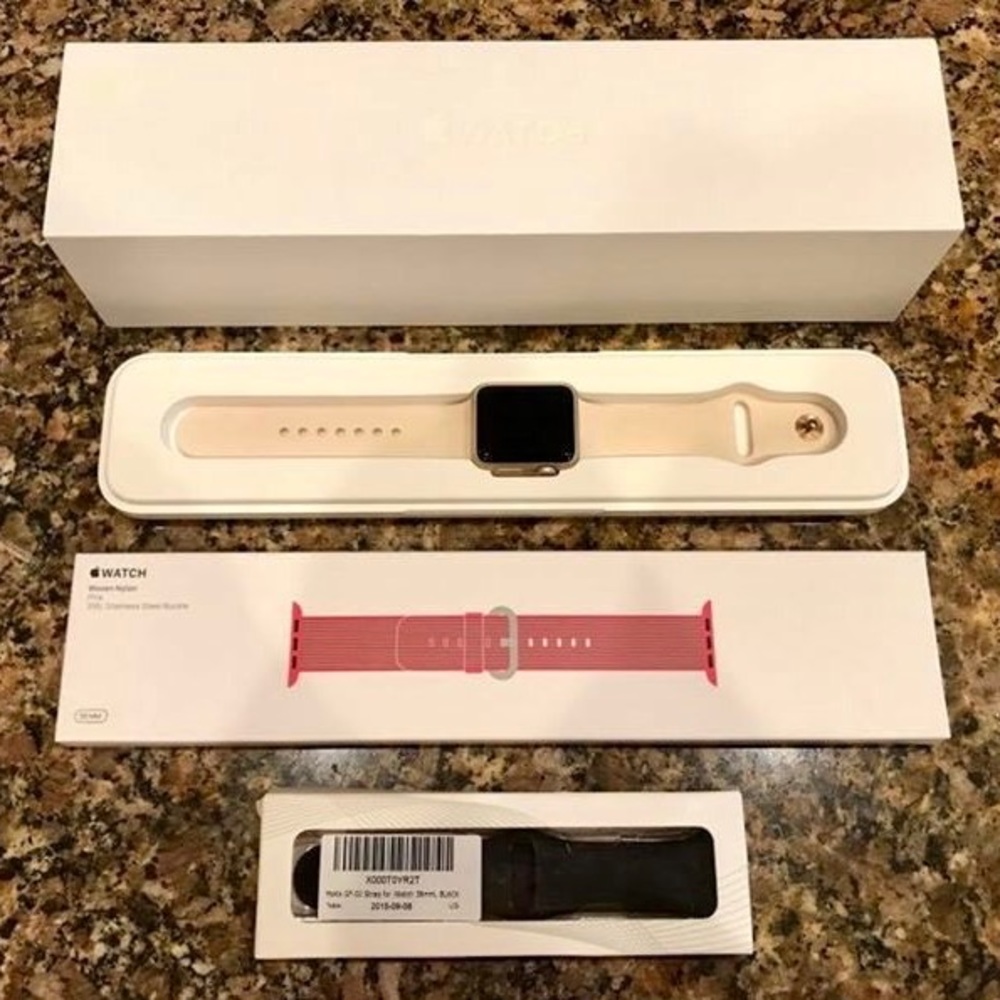 🚫SOLD🚫Apple Watch 38mm Series 1 Set