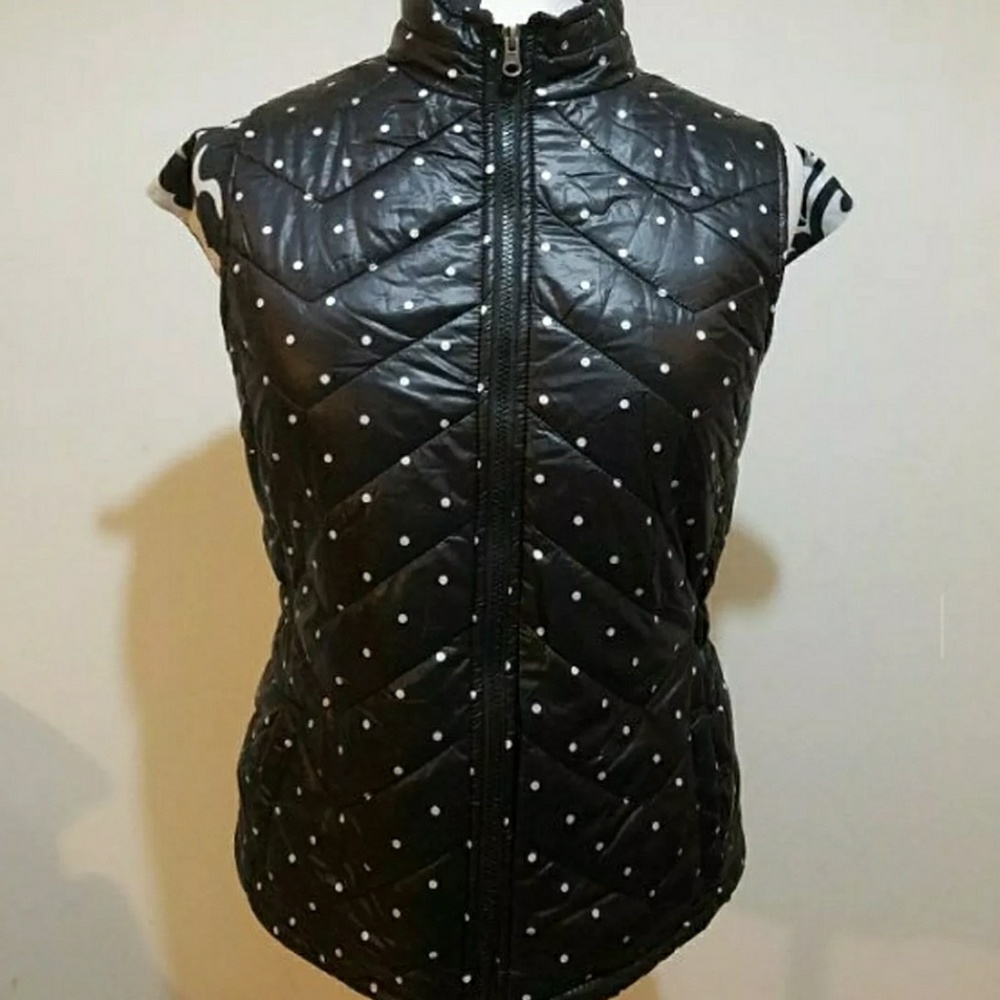 Polka dot vest rockabilly plus