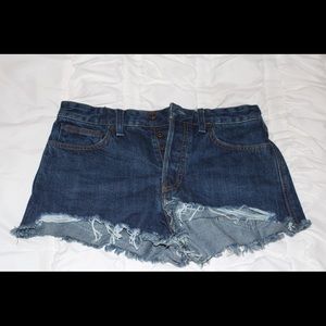Free People Denim Shorts