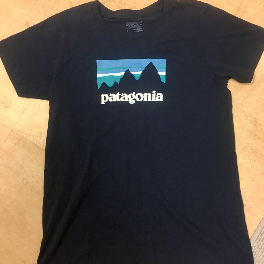 Patagonia Tee navy