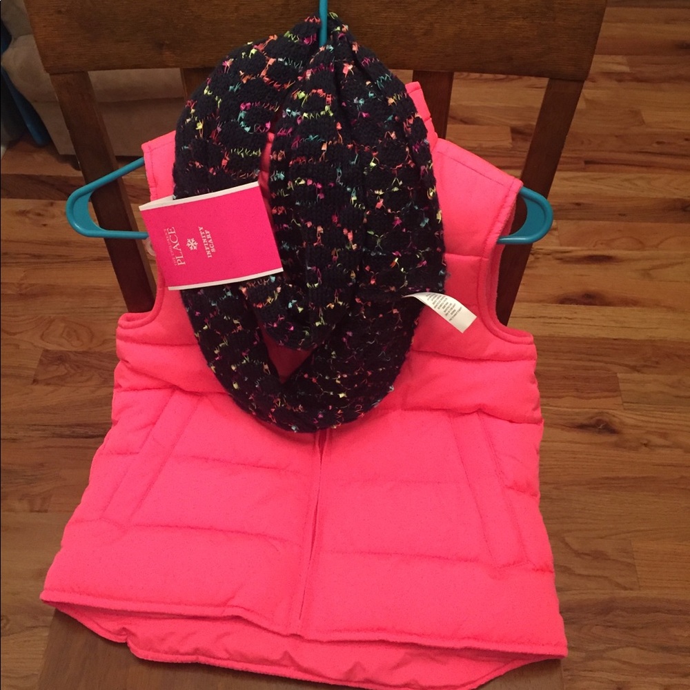 Vest & Infiniti Scarf