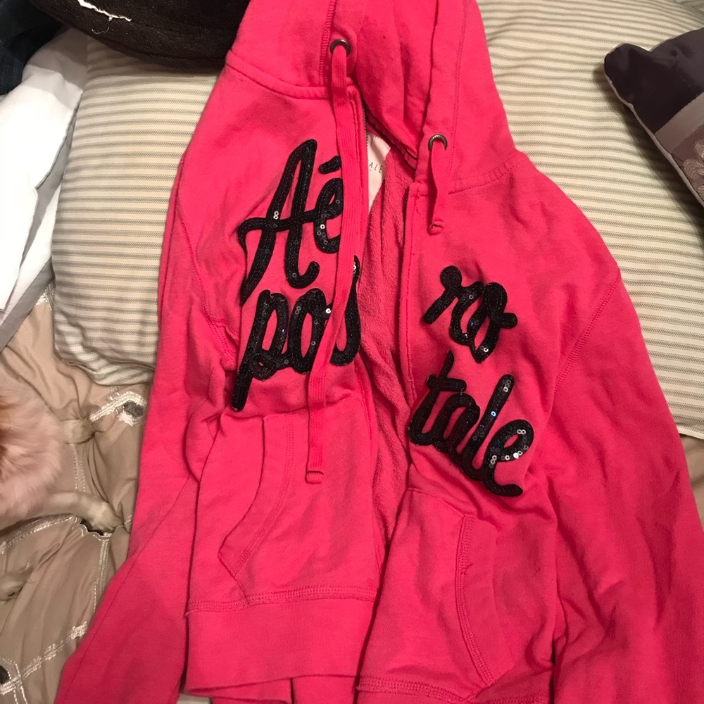 Pink aero sweat outfit