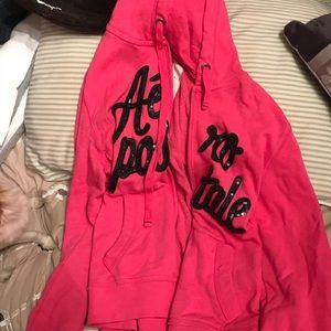 Pink aero sweat outfit