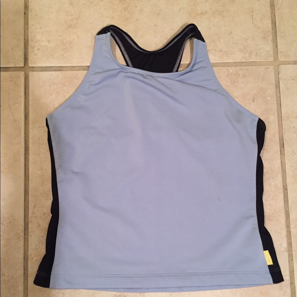 Blue prospirit workout sport top