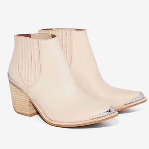Jeffrey Campbell Metal Fest Leather Bootie