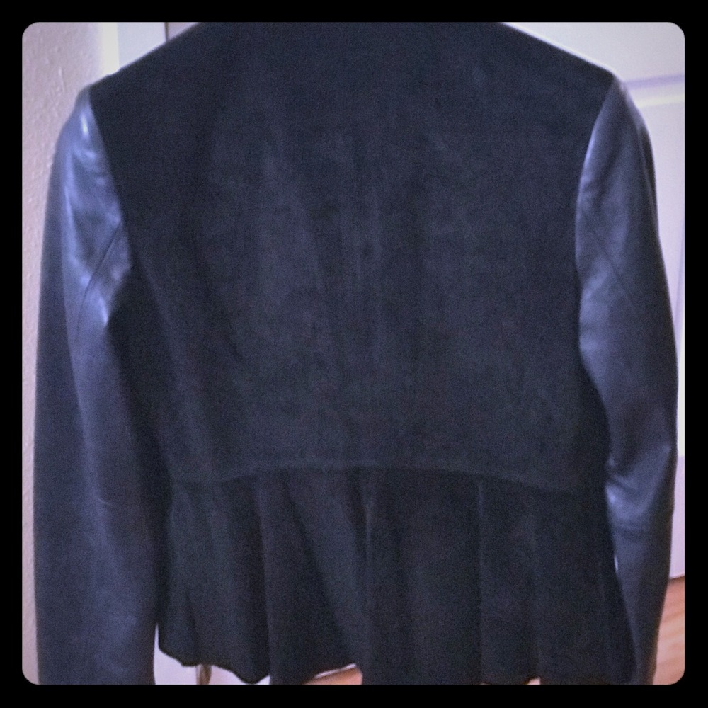 Preston York Genuine Real Leather / Suede Jacket