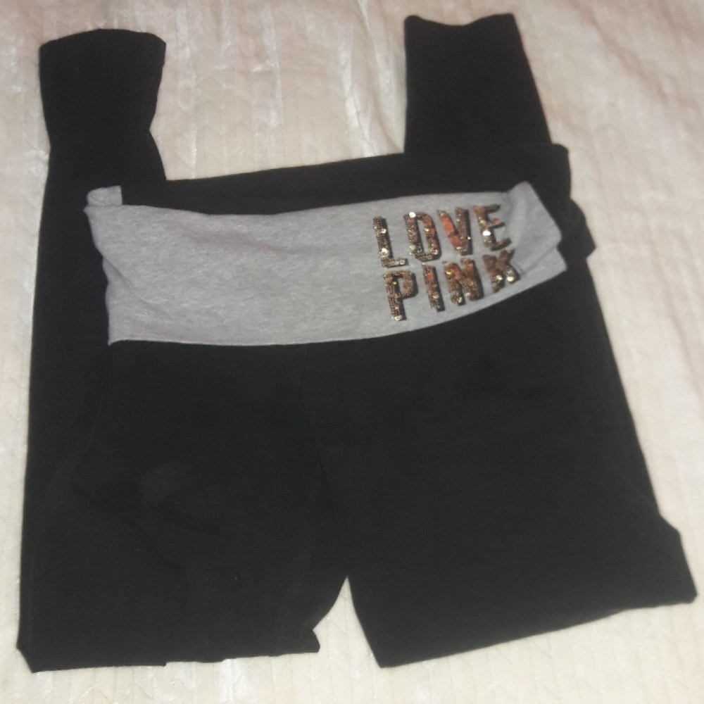 🛍Pink Victoria's Secret Yogas🛍 - Picture 1 of 2