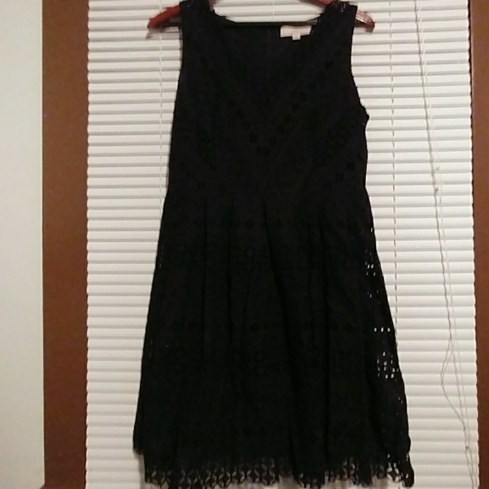 Loft V neck sleeveless dress