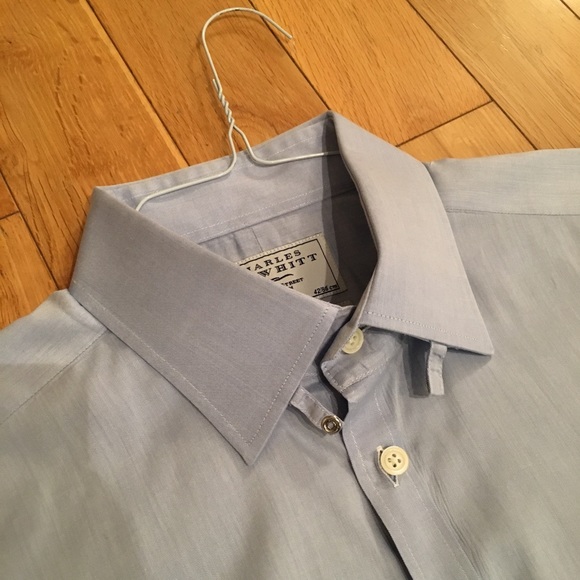 charles tyrwhitt blue shirt