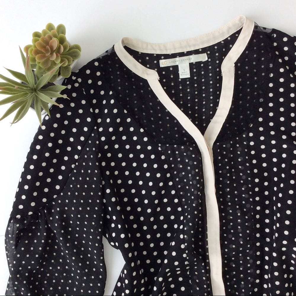 Polka Dot Blouse
