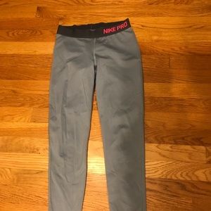 Nike pro running tights