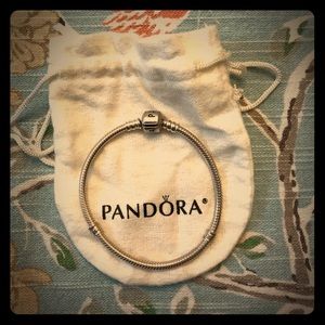 Pandora sterling silver classic bracelet