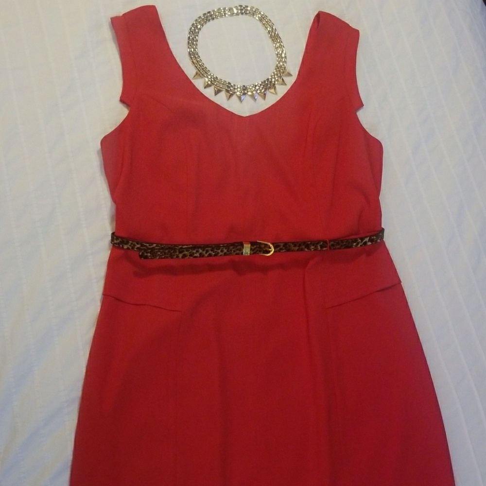 Thalia Red Dress Size 12