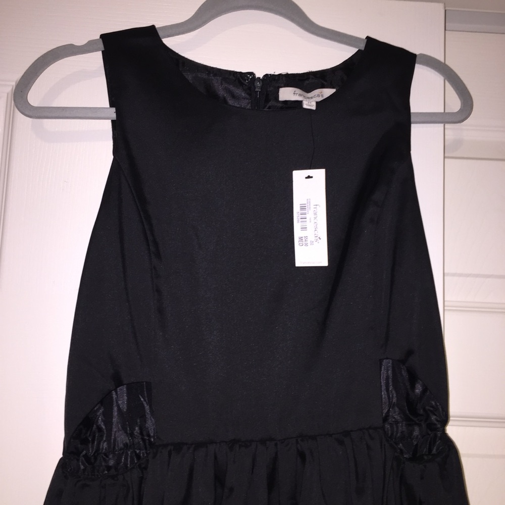 NWT Francesca's black high-low dress - Picture 6 of 7