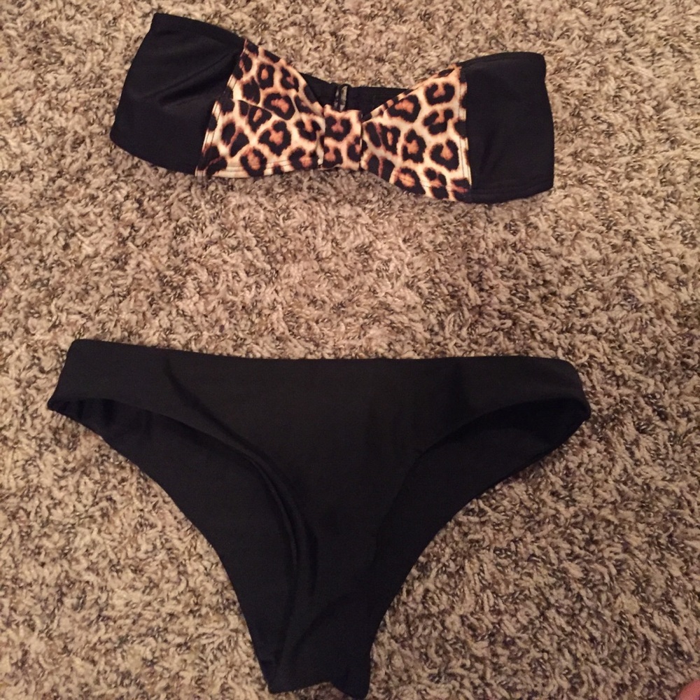 Forever 21 Leopard bikini
