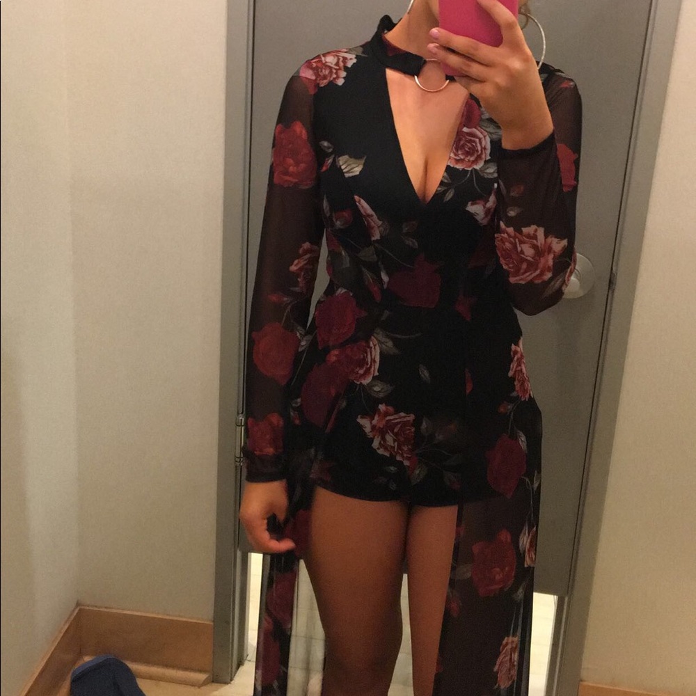 Super Fancy UNWORN one piece romper