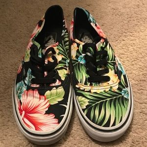 Hawaiian Print Vans