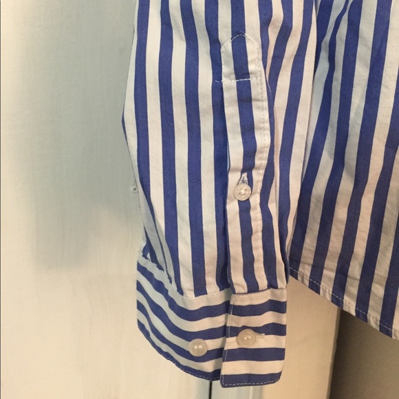 H&M striped button down, 14 - Picture 3 of 4
