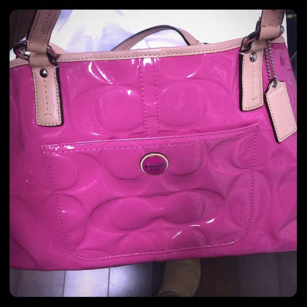 Pink authentic Coach Purse